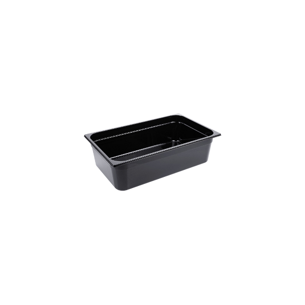 GN-Behälter Polycarbonat schwarz GN 1/1 Tiefe 150 mm 19,5 l