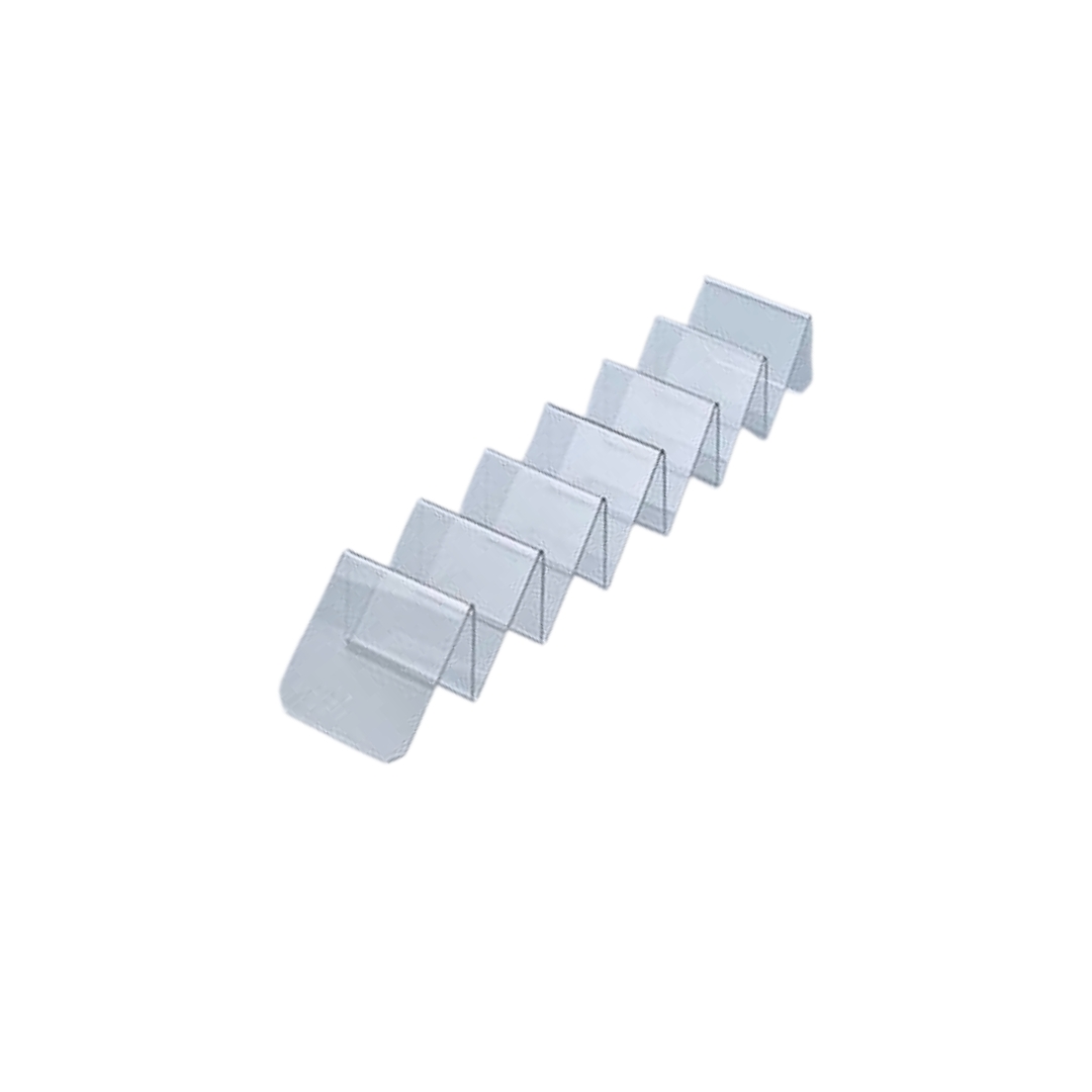 A.G.L. Snackwelle PET klar "Sandwich" 85 x 570 mm, 6 Auflagen