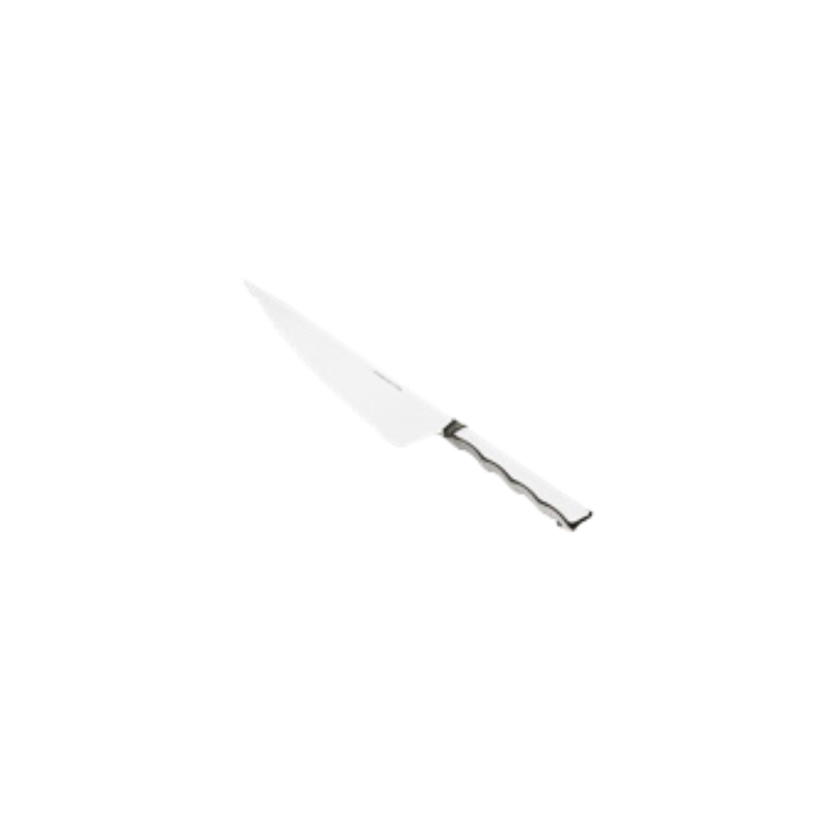 Tortenmesser und Heber mit Wellenschliff