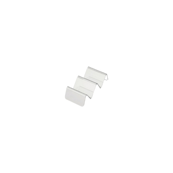 A.G.L. Theken-Snackwelle PET klar, 85 x 175 mm, 2 Auflagen