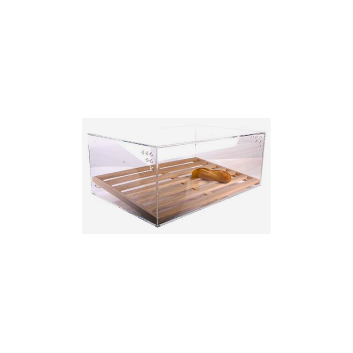 A.G.L. Vitrine "König Felix" inkl. Buchenrost