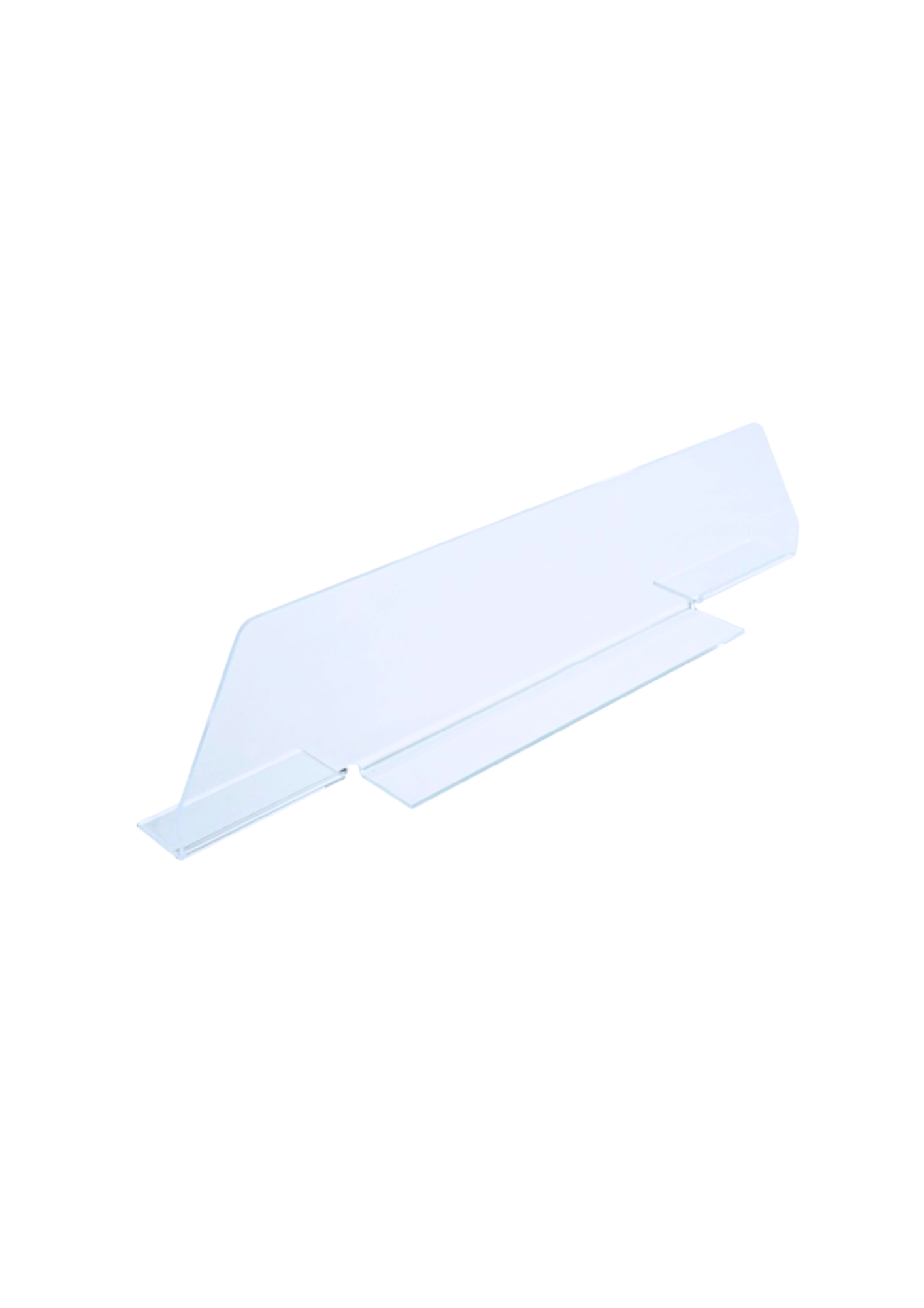 A.G.L. Thekentrenner 560 x 170 mm mit Fuß 