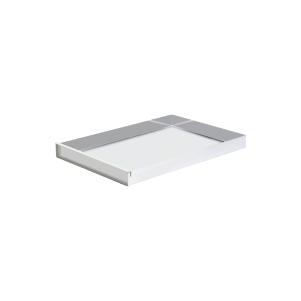 Alu-Backblech, 600 x 400 x 50 mm