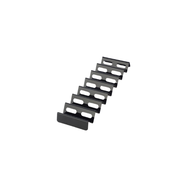 A.G.L. Snackwellen "Black Snack" PET schwarz, 170 x 570 mm, 7 Auflagen